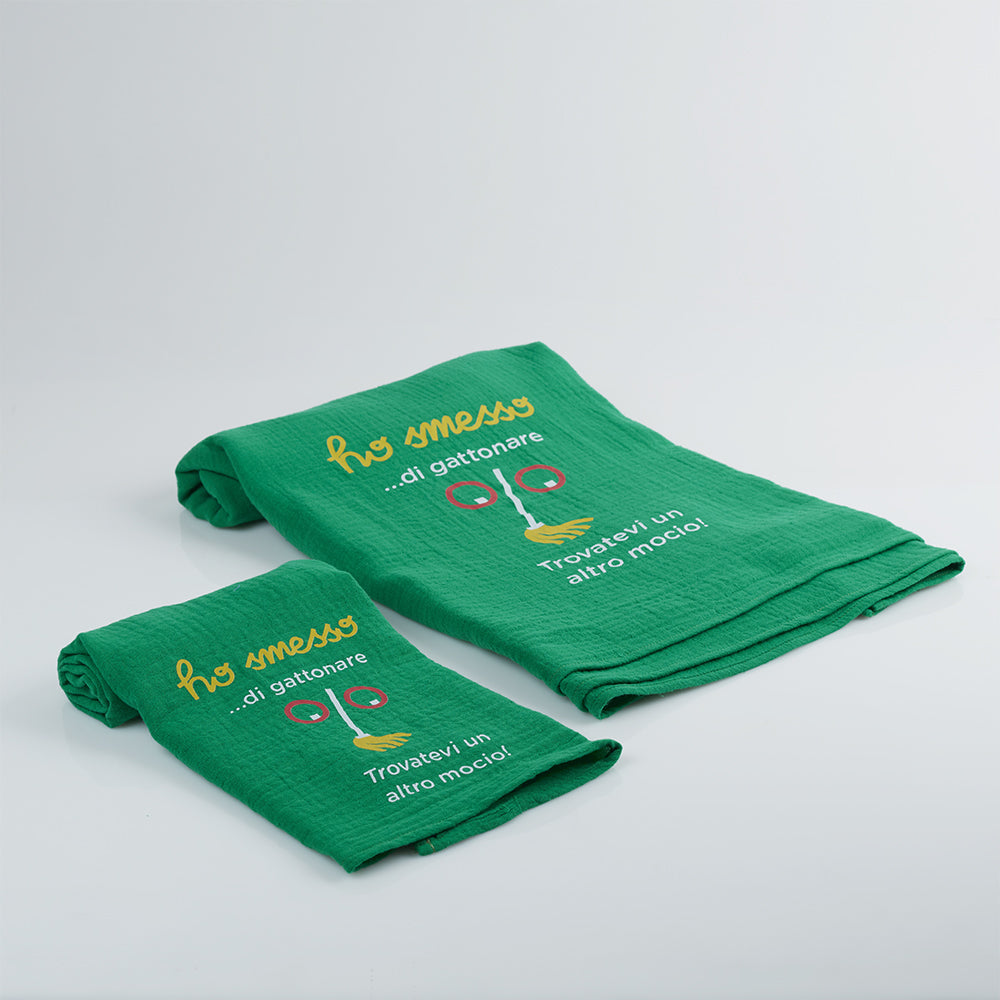 Set Asciugamani | Verde