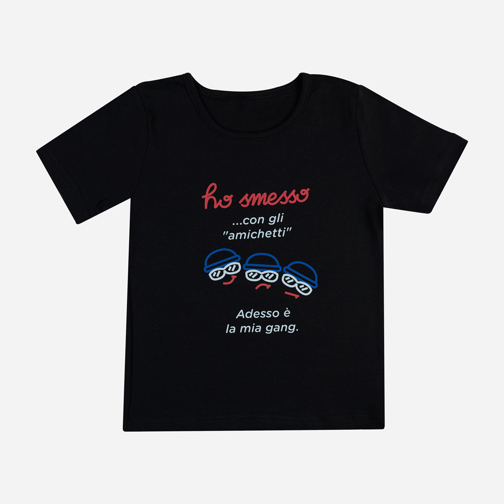 "Gang" Black Boy T-Shirt