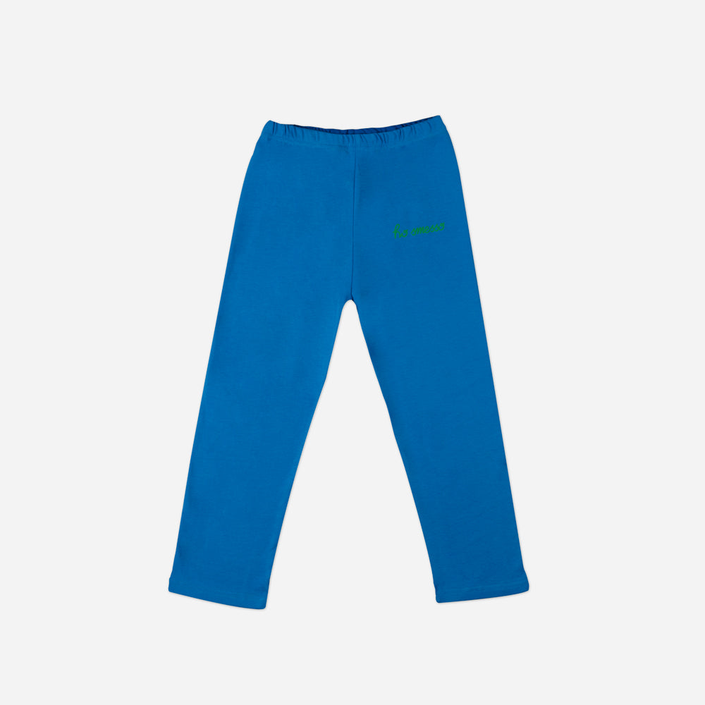 Men's Blue Pajamas "Ask Mom" 2-piece set