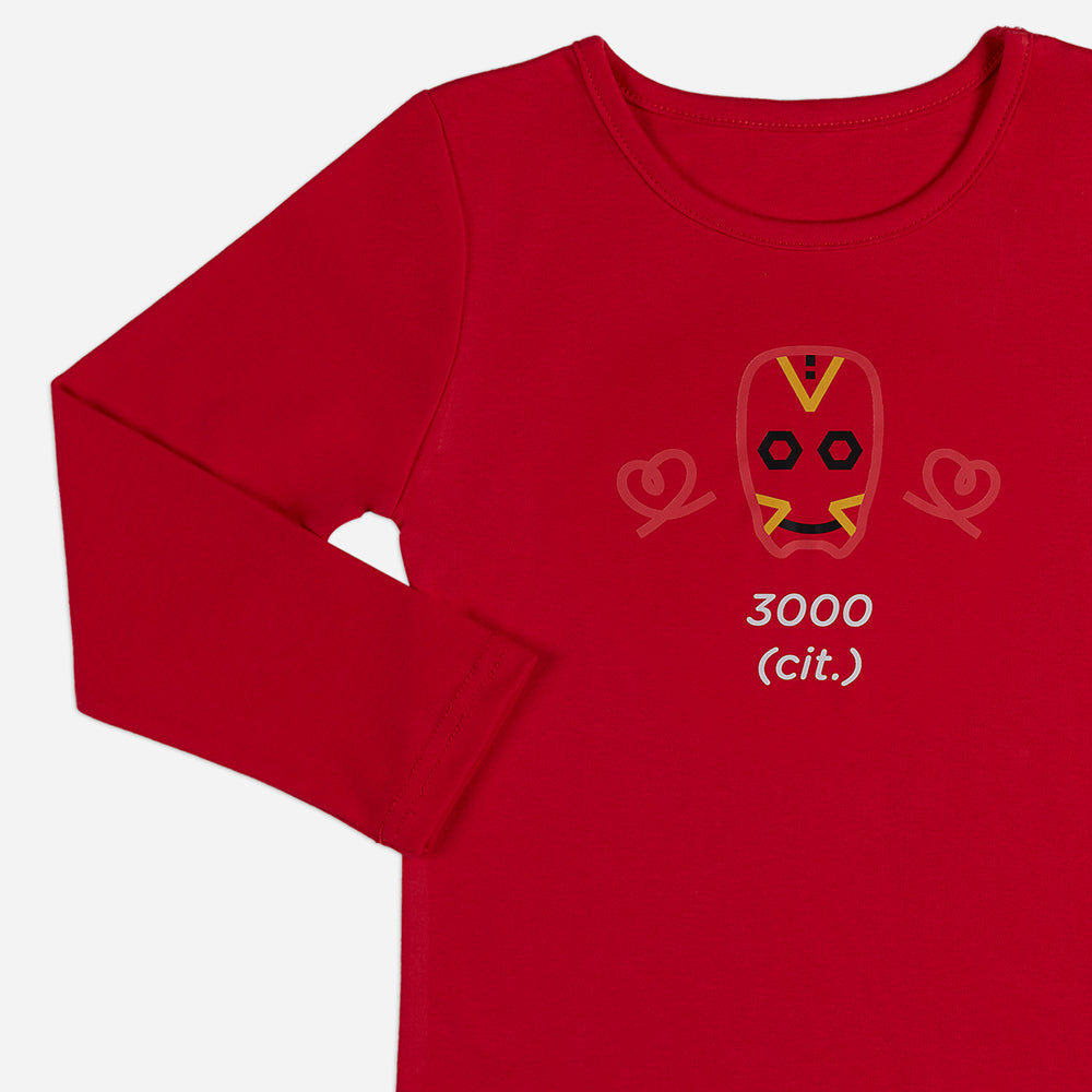 Men's Red Pajamas “3000” set of 2 pieces