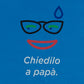 Pigiama Donna Blu “Chiedilo a Papà” set 2 pezzi