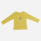 Pijama amarillo “Cavoli” para niña, conjunto de 2 piezas