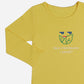 Pijama amarillo “Cavoli” para niña, conjunto de 2 piezas