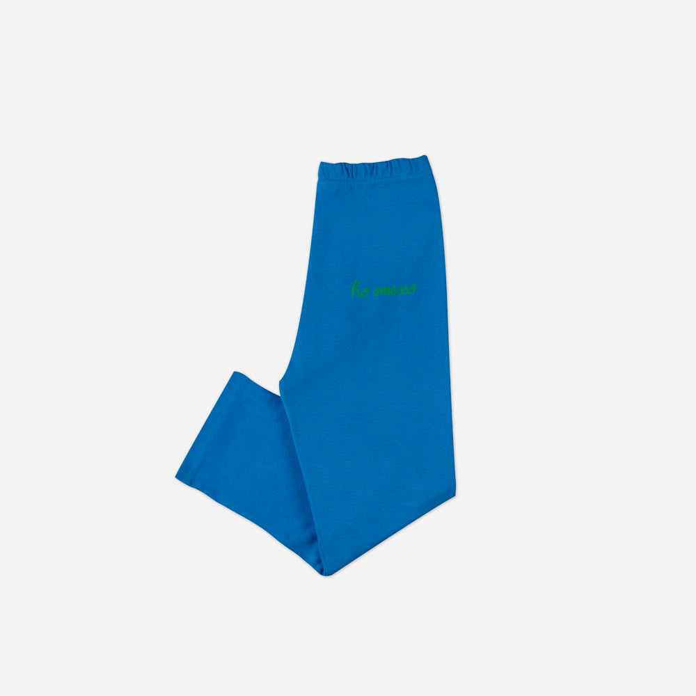 Pigiama Bambino blu “Cicogna” set 2 pezzi