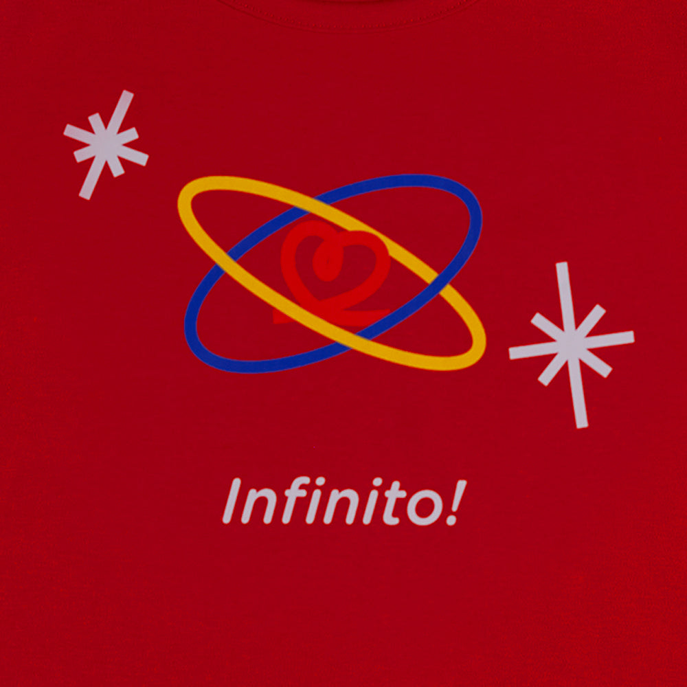 Women's Pajamas Red "infinity" set 2 pieces