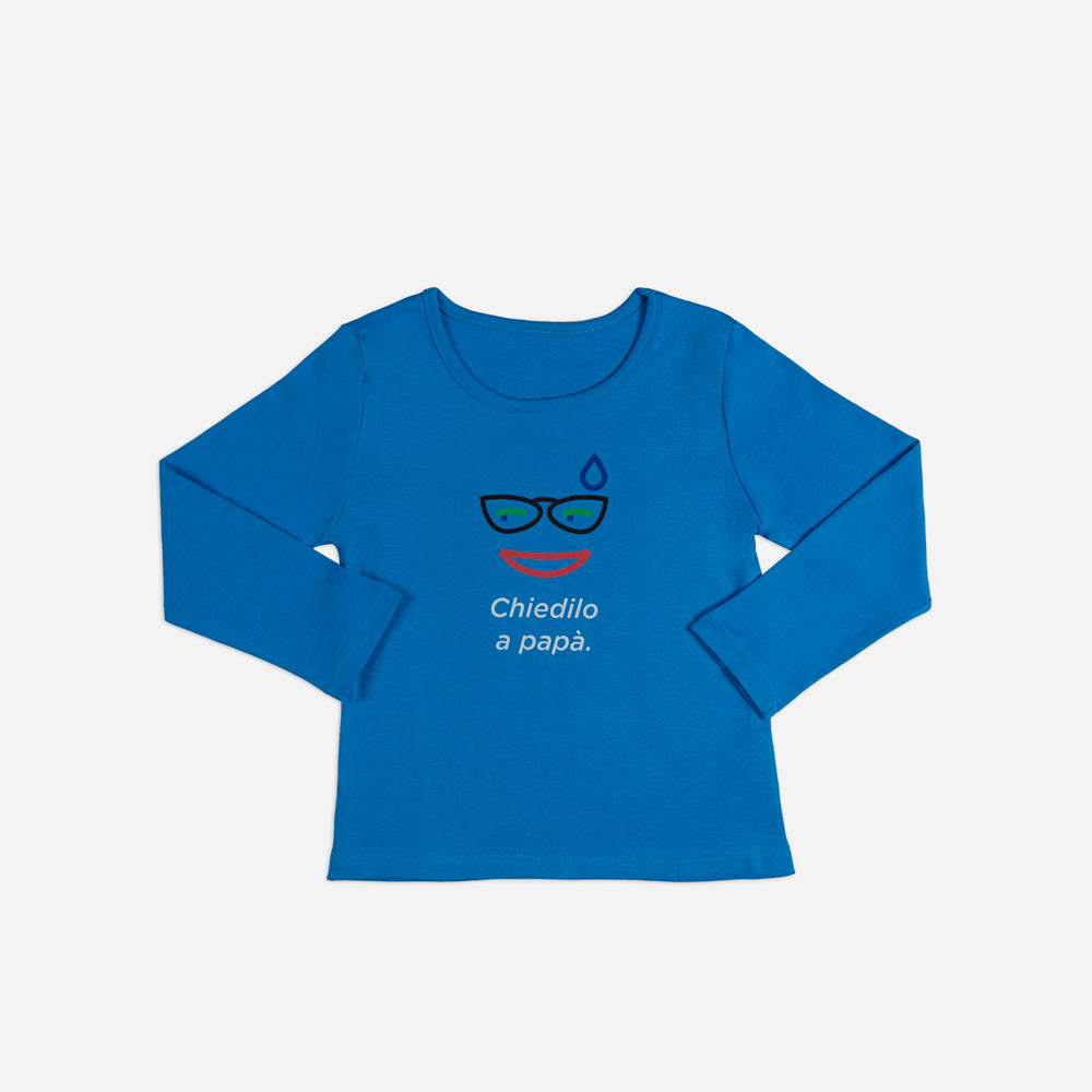 Pigiama Donna Blu “Chiedilo a Papà” set 2 pezzi